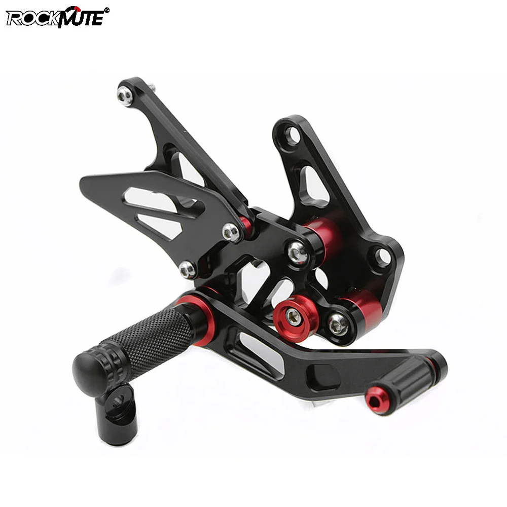 Мотоцикл с ЧПУ Алюминиевый Регулируемый Rearsets для SUZUKI GSX R1300 GSX1300R HAYABUSA 1999 2007 задние
