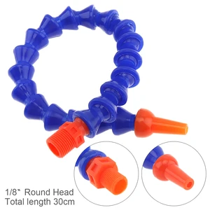 Пластиковая Гибкая Трубка для охлаждения водяного масла с круглой головкой, 18 дюйма, 300 мм, аксессуары для станка с ЧПУфрезерованиятокарного станка