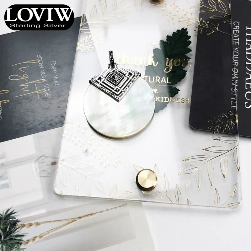 Подвеска с Африканским диском и перламутром новые зимние ювелирные изделия из