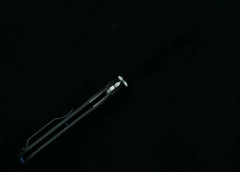 Стальной складной нож LEMIFSHE 940 S90V ручка из углеродного волокна уличный походный