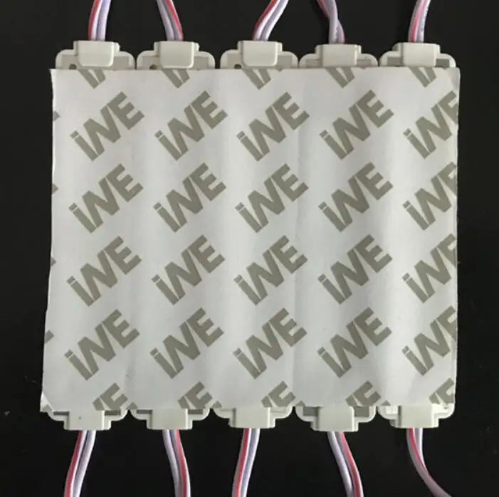 Светодиодный модуль COB с объективом водонепроницаемый pixel для знака 9 чип DC12V 2 4 Вт