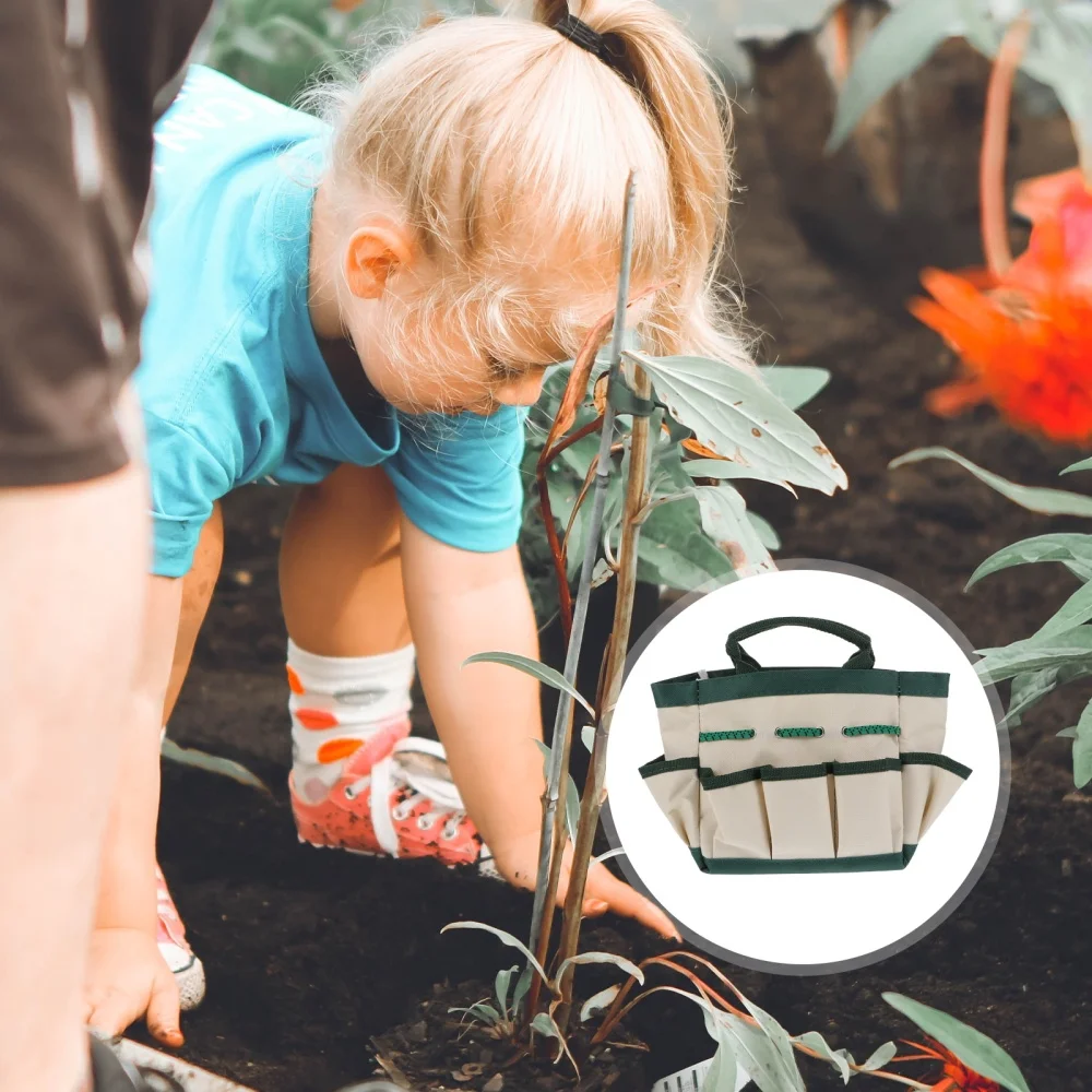 

1pc Practical Gardening Tool Storage Pouch Multifunctional Garden Tool Organizer