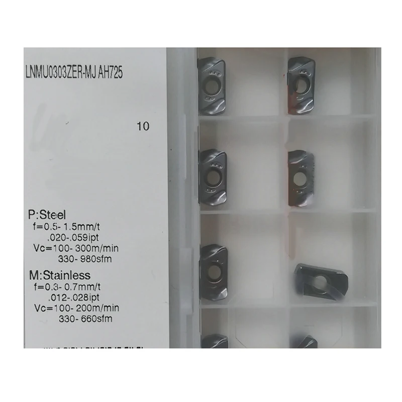Оригинальный LNMU0303ZER-MJ LNMU0303ZER-ML AH725 AH130 LNMU0303 LNMU 0303 ZER Фрезерный станок Токарный