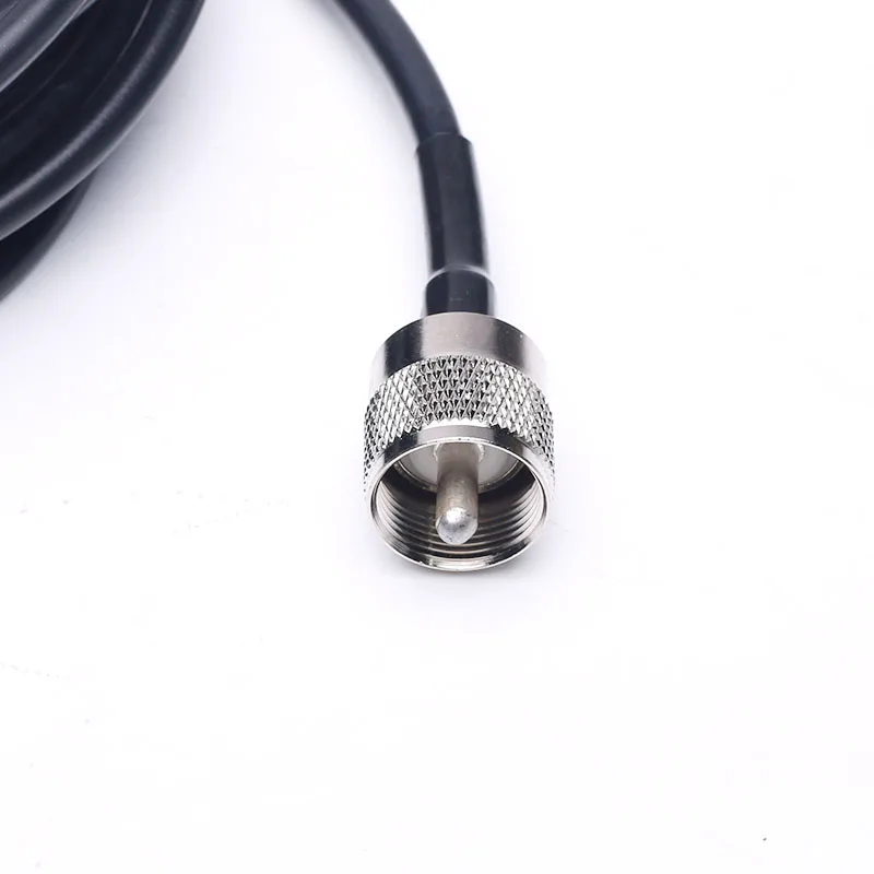 2021 PL259 Antenna Connector Coaxial Extend Cord Cable SO239 5M 16ft for Car Radio Walkie Talkie MP320 MP9000 KT-8900 KT-8900R