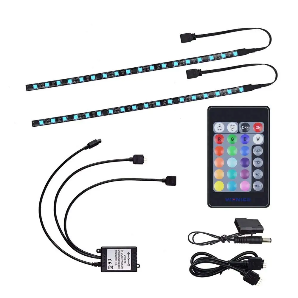 Светодиодная лента из поликарбоната для украшения чехла компьютера