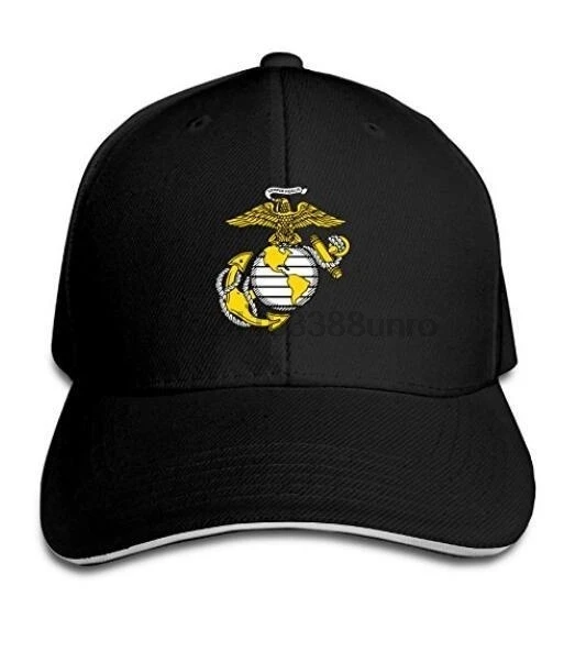 Шляпы и кепки Unisex с логотипом USMC Marine Corps, регулируемые с помощью кнопки, для мужчин и женщин, кепки для бейсбола и занятий спортом на открытом воздухе.