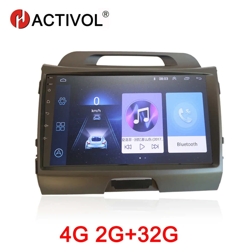 

HACTIVOL 2G+32G Android Car Radio for KIA SPORTAGE R 2010-2011 car dvd player gps navi car accessory 4G multimedia player