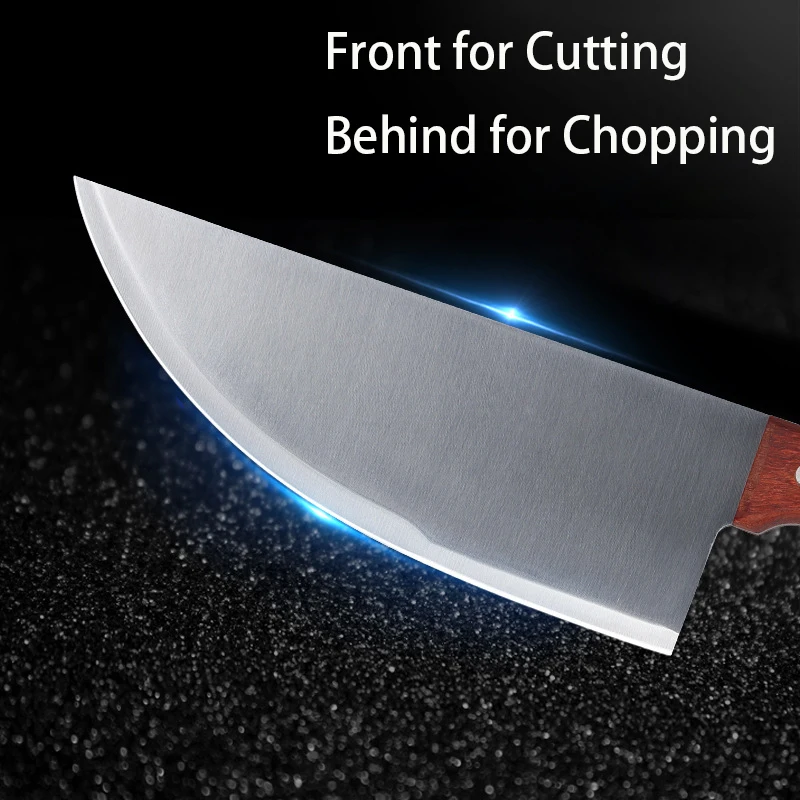 Нож мясника из высокоуглеродистой кованой нержавеющей стали кухонный шеф повар