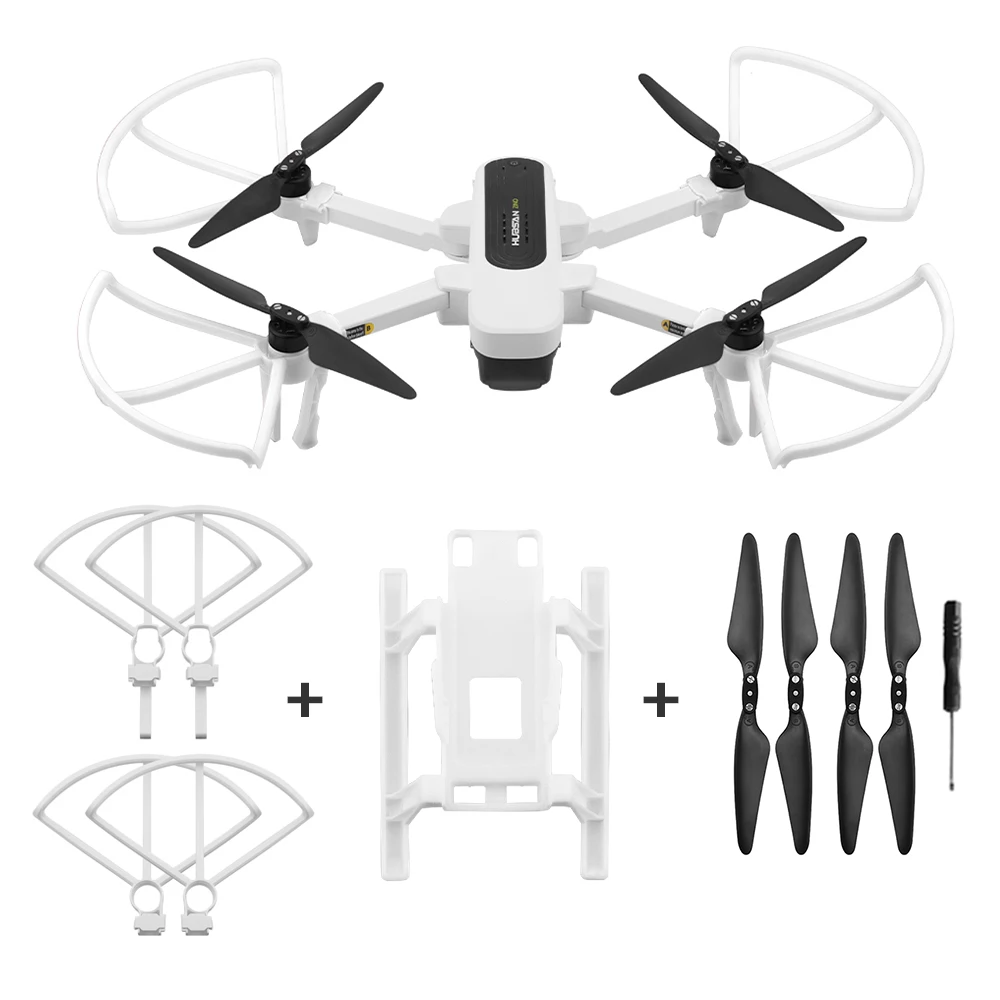 

Защита пропеллера, повышенное шасси для Hubsan Zino H117S, Расширенная защита, быстрая разборка, аксессуары для дрона