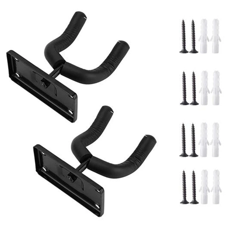 

2Pcs Guitar Wall Mount ,Guitar Hangers for Wall,Wall Guitar Mount Hooks Stand,Perfectly Display Musical Instruments