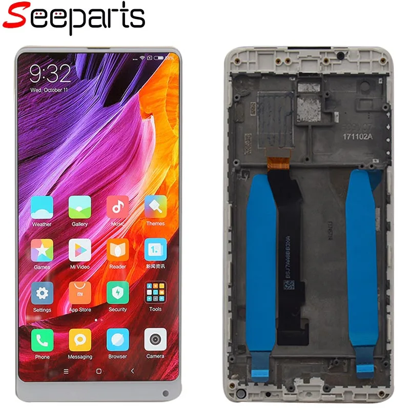 Новый ЖК дисплей 5 99 дюйма для Xiaomi Mi Mix2 + сенсорный экран 2160*1080 протестированный