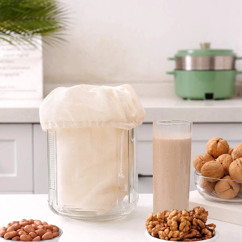 Обновлённая версия 12x12 дюймов 100% неотбеленная Органическая хлопчатобумажная