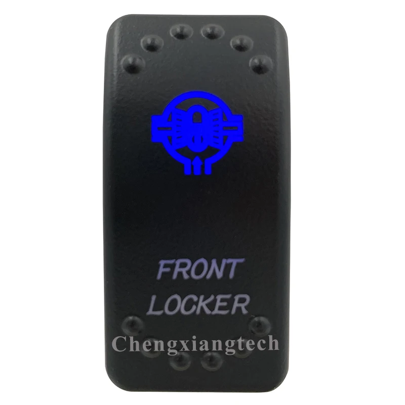 20 шт./лот 5 контактов ВКЛ./ВЫКЛ. синяя и красная светодиодная световая балка