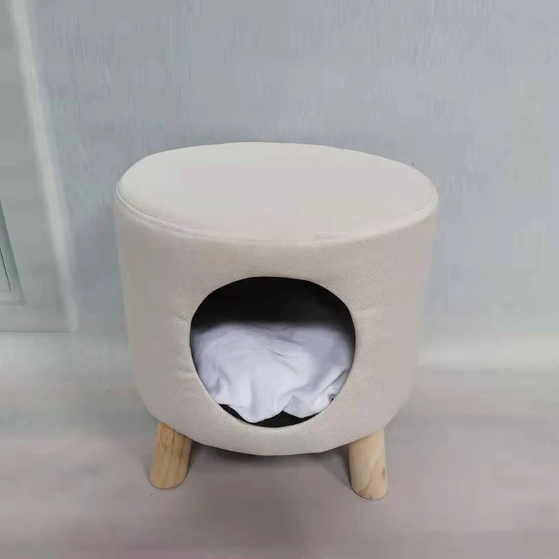 

Pet bed for Cats Dogs Soft Nest Kennel Bed Cave House Sleeping Bag Mat Pad Tent Pets Winter Warm Cozy Beds 2 Size S L 3 Colors