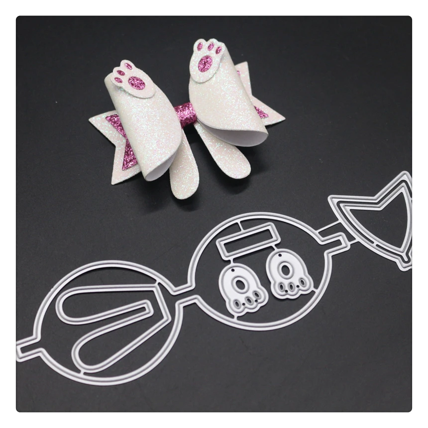 YINISE металлические режущие штампы для трафареты скрапбукинга лук высечки DIY