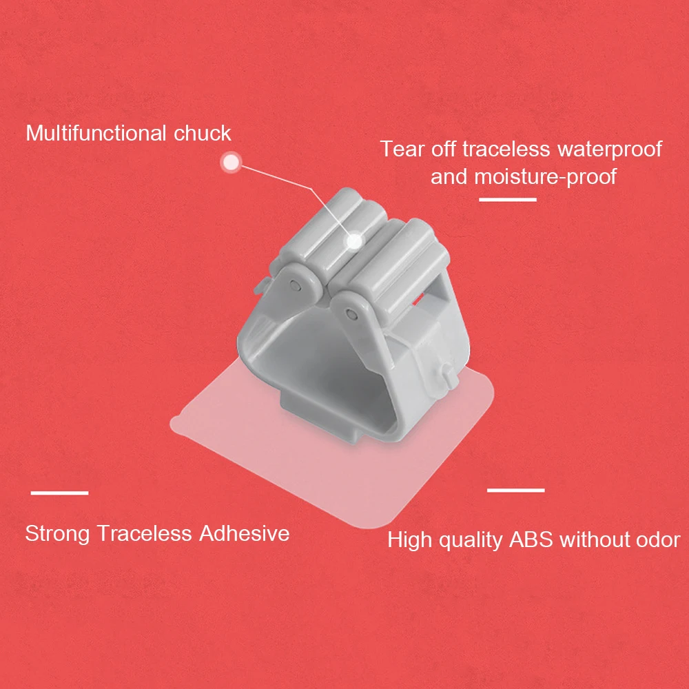 Супер сильная присоска Швабра Метла держатель Вешалка для щеток Бытовая стойка