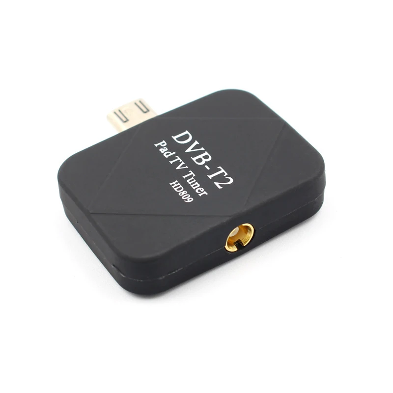 DVB-T2 ТВ антенна приемник Цифровой Микро-USB тюнер для Android мобильный телефон Pad HD