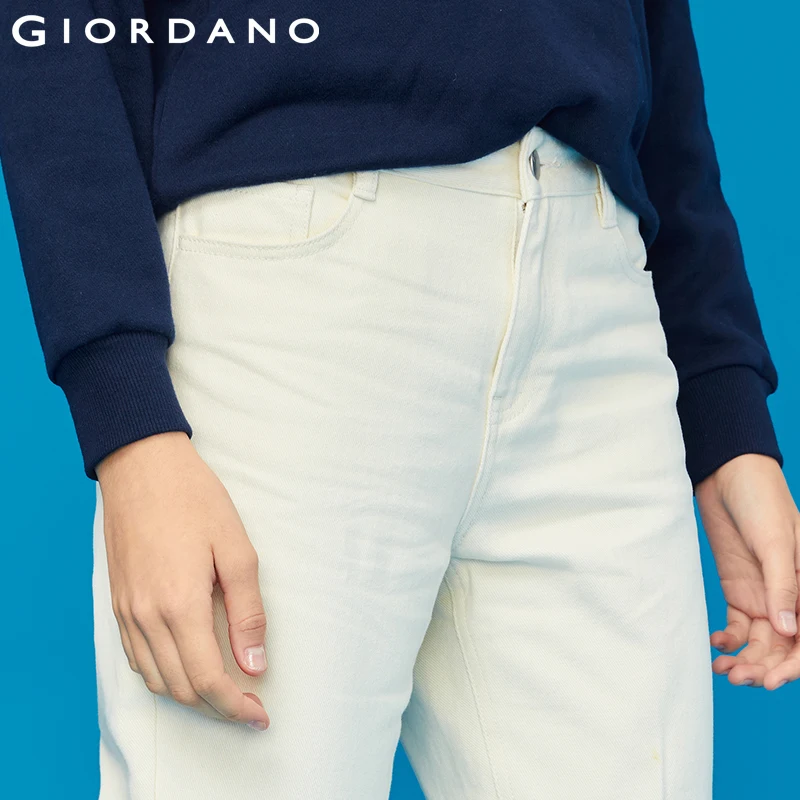 Giordano женские летние повседневные брюки из натурального хлопка данная модель