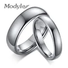 Новинка 2022, вольфрамовые Свадебные классические обручальные кольца Modyle с именем под заказ, ювелирные изделия для пар