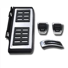Автомобильные педали, для VW Golf 7 VII GTi MK7 Passat B8 Seat Leon, Skoda Octavia A7 Rapid, Audi A3 8 В, крышка топливного тормоза и муфты