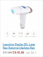 LESCOLTON T009i безопасное использование Бритва для удаления волос лица и тела безболезненный IPL домашний импульсный светильник для мужчин и женщин с ЖК-дисплеем