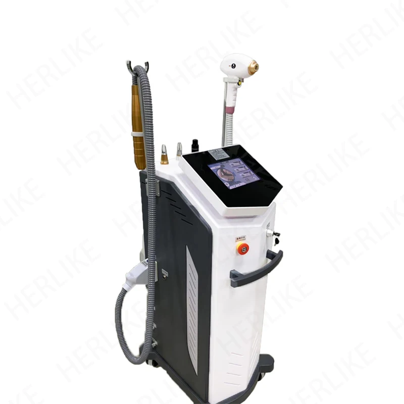 

2 IN 1 Tattoo Removal Carbon Peeling 808nm Hair Removal Skin Whitening Effective SHR IPL Acne Treatment Beauty Machine
