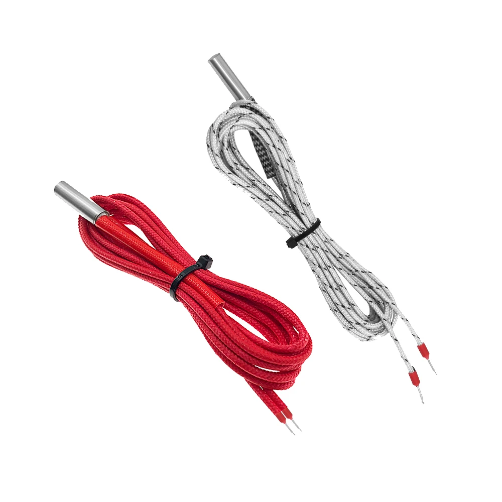 Нагревательная трубка для датчика температуры термистора 1 м 6 х20 мм 12 В 24 50 Вт