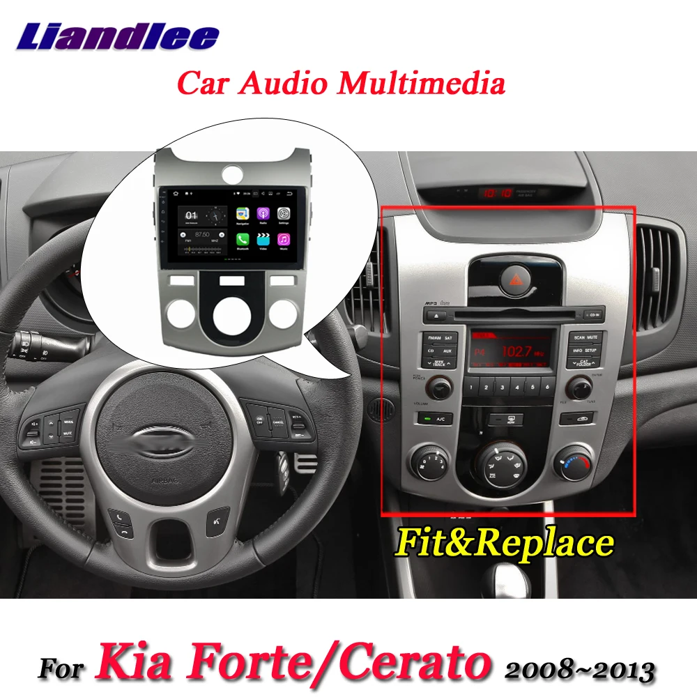 Автомобильная система Android для Kia Cerato/Forte 2008-2013 стерео радио мультимедиа Wifi AUX GPS