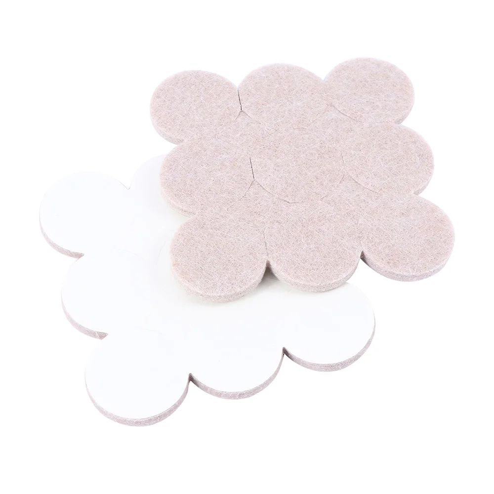 18 шт. дуба для мебели стульев и столов ноги самостоятельно мягкие прокладки из