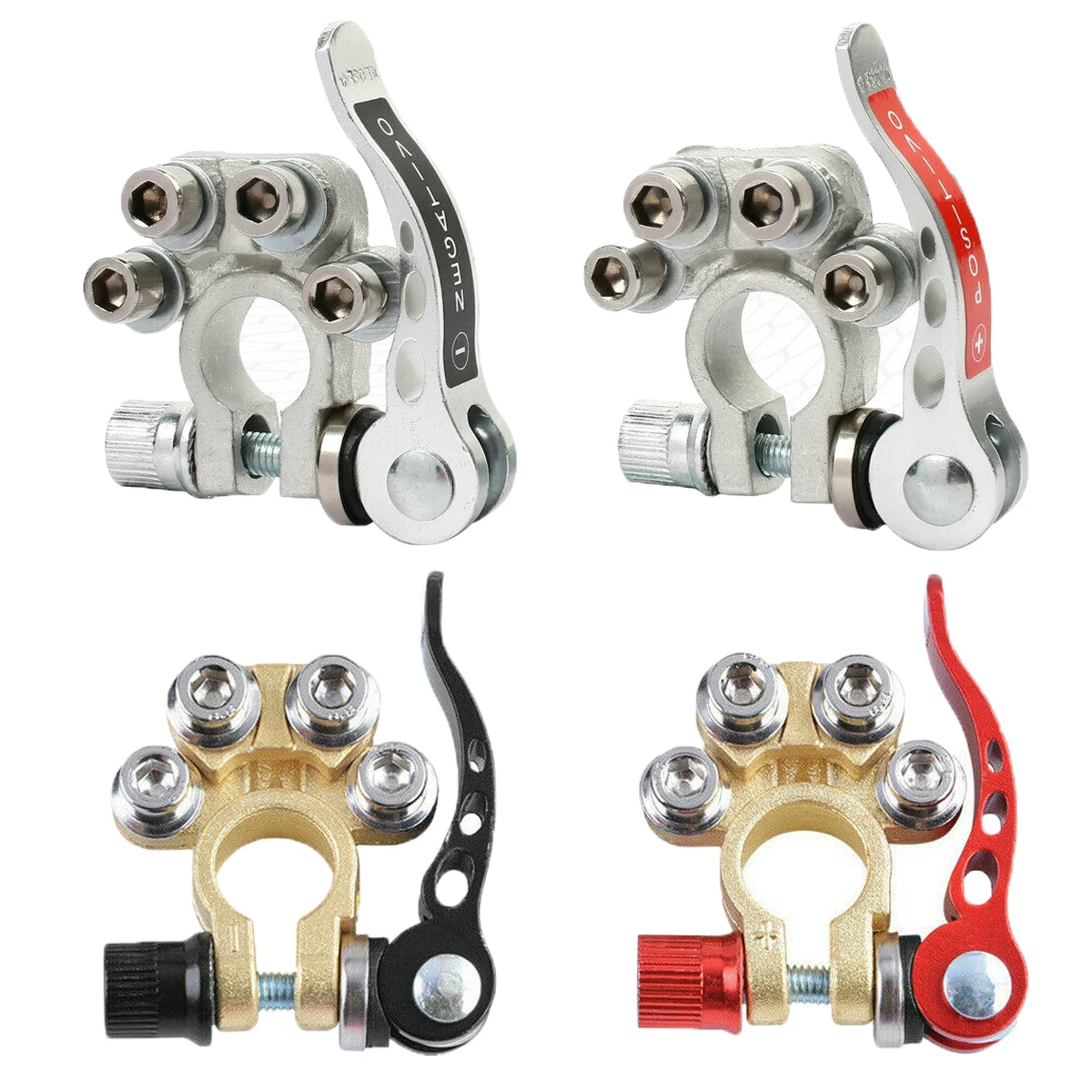 2 шт. 12 В 24 автомобильная аккумуляторная клемма провод кабель разъем отключения