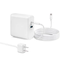 type c 73w power adapter charger with 60w magsafe 2 t tip for mac book airand magsafe l tip for mac book pro