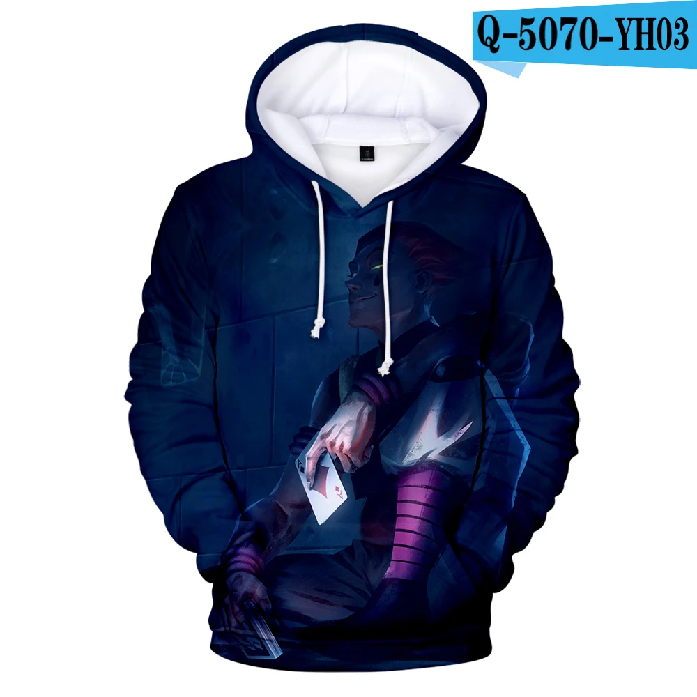 

Popular Classic Japanese Comics HUNTERxHUNTER Hisoka 3D Printed Hoodies Sweatshirts Boys/Girls Cute Sweatshirt Long Sleeve Tops