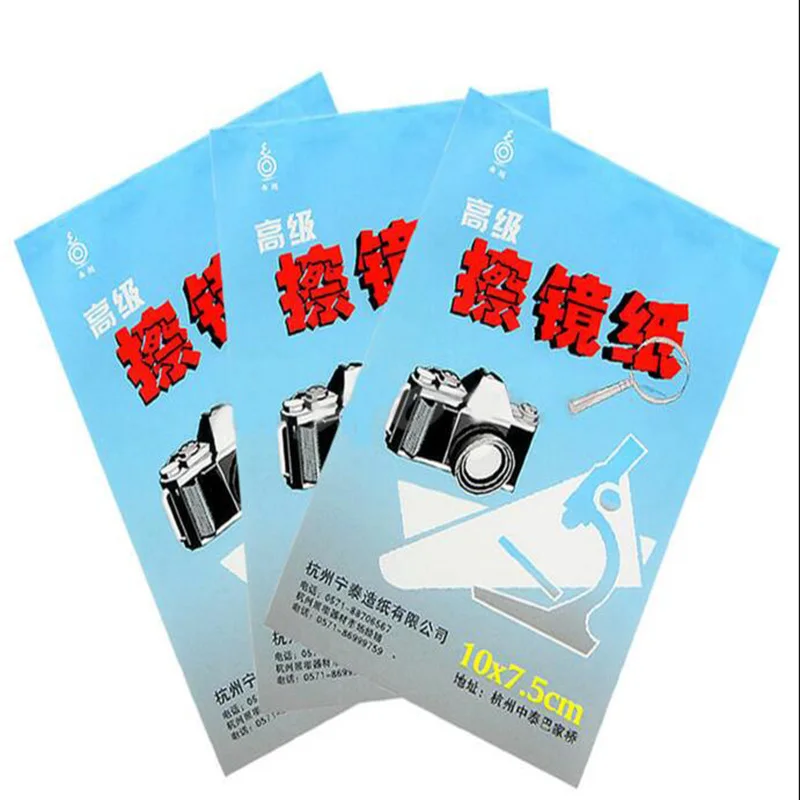 

Camera lens Cleaning paper 50 Sheets Soft Optics Tissue Clean Paper Wipe Booklet for Canon Nikon Sony Camera Lens Filter Glass