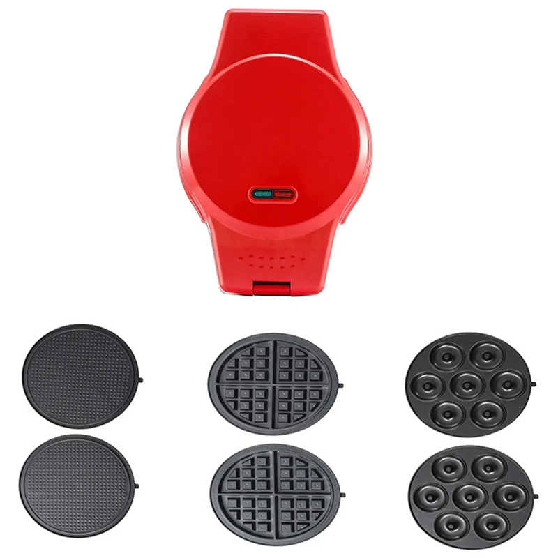 Многофункциональный вафельница Электрический пончик мороженое конус гриль торт