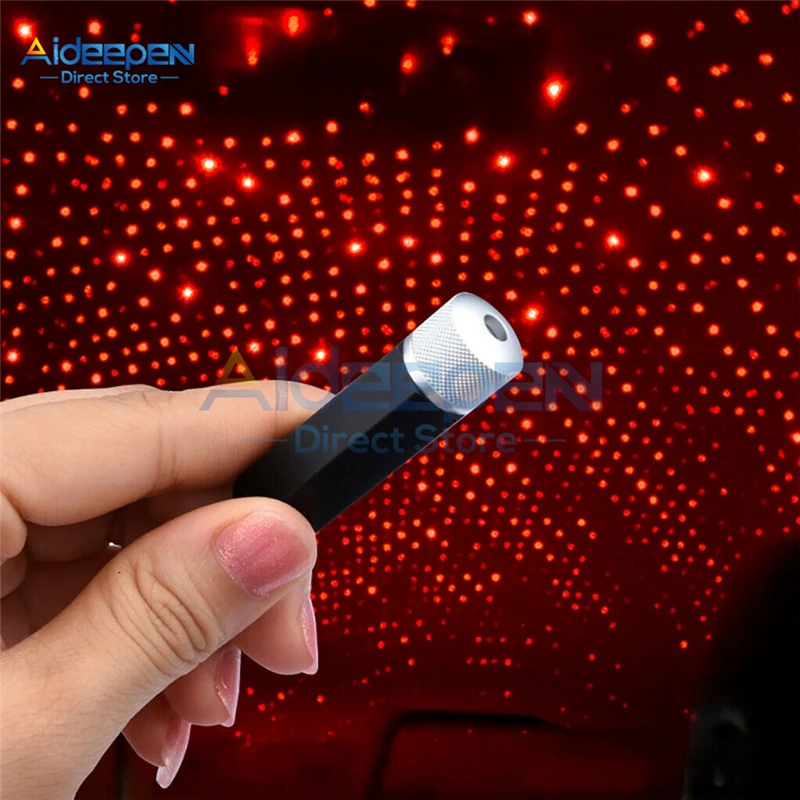 Светодиодная декоративная лампа с USB портом декоративный проектор для крыши