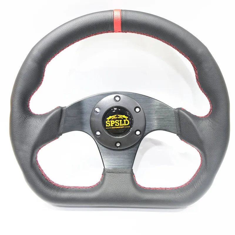 Модифицированное гоночное плоское рулевое колесо SPSLD для дрифта 13 &quot320