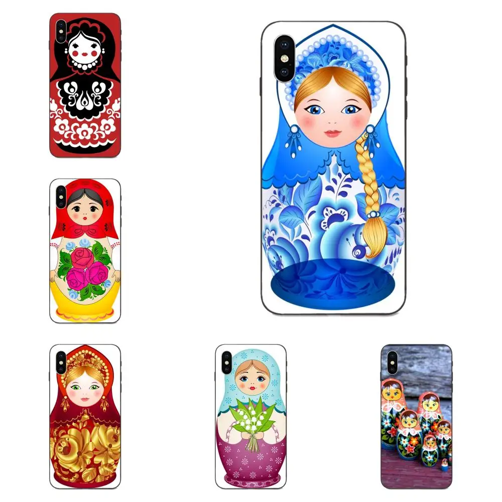 Сотовый Чехол для телефона с принтом матрешек Matryoshka Galaxy A8 A9 звезды Примечание 4 8 9
