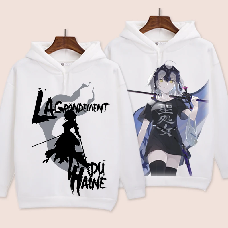 Fate Grand для Cosplay худи Жанна д 'Арк изменить с рисункос сабли осенне-зимние