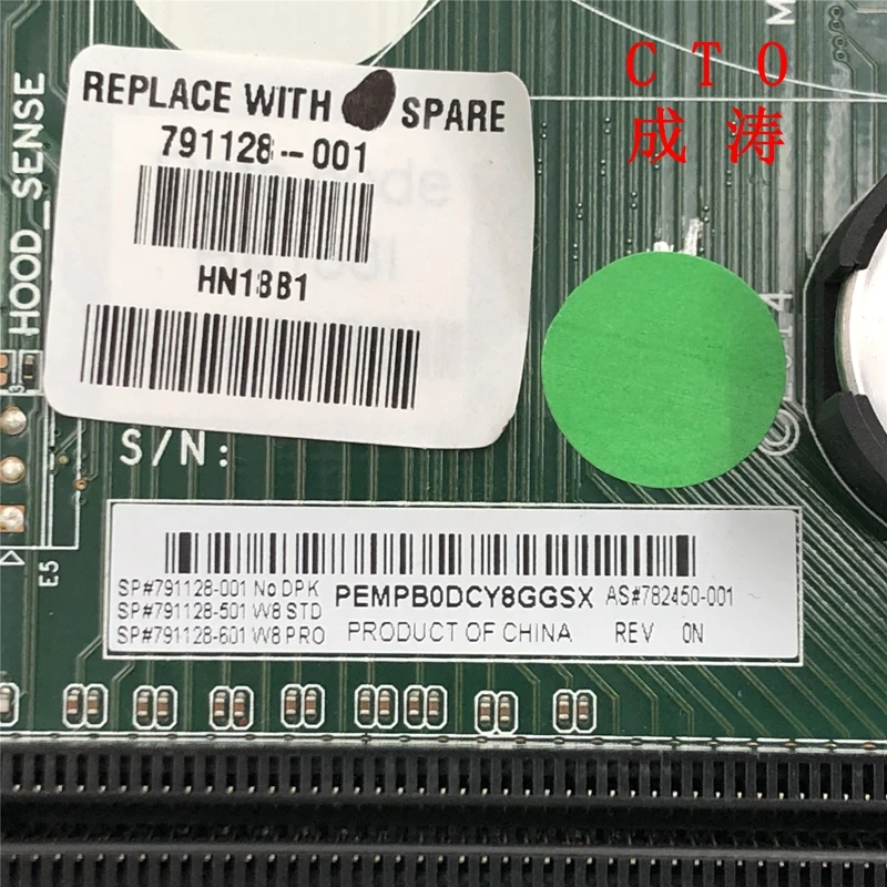 Материнская плата CTO для 782450-001 HP 280 G1 MT Desktop 791128-001 FX-ISB-8X-3 791128-501 LG1150 материнская на