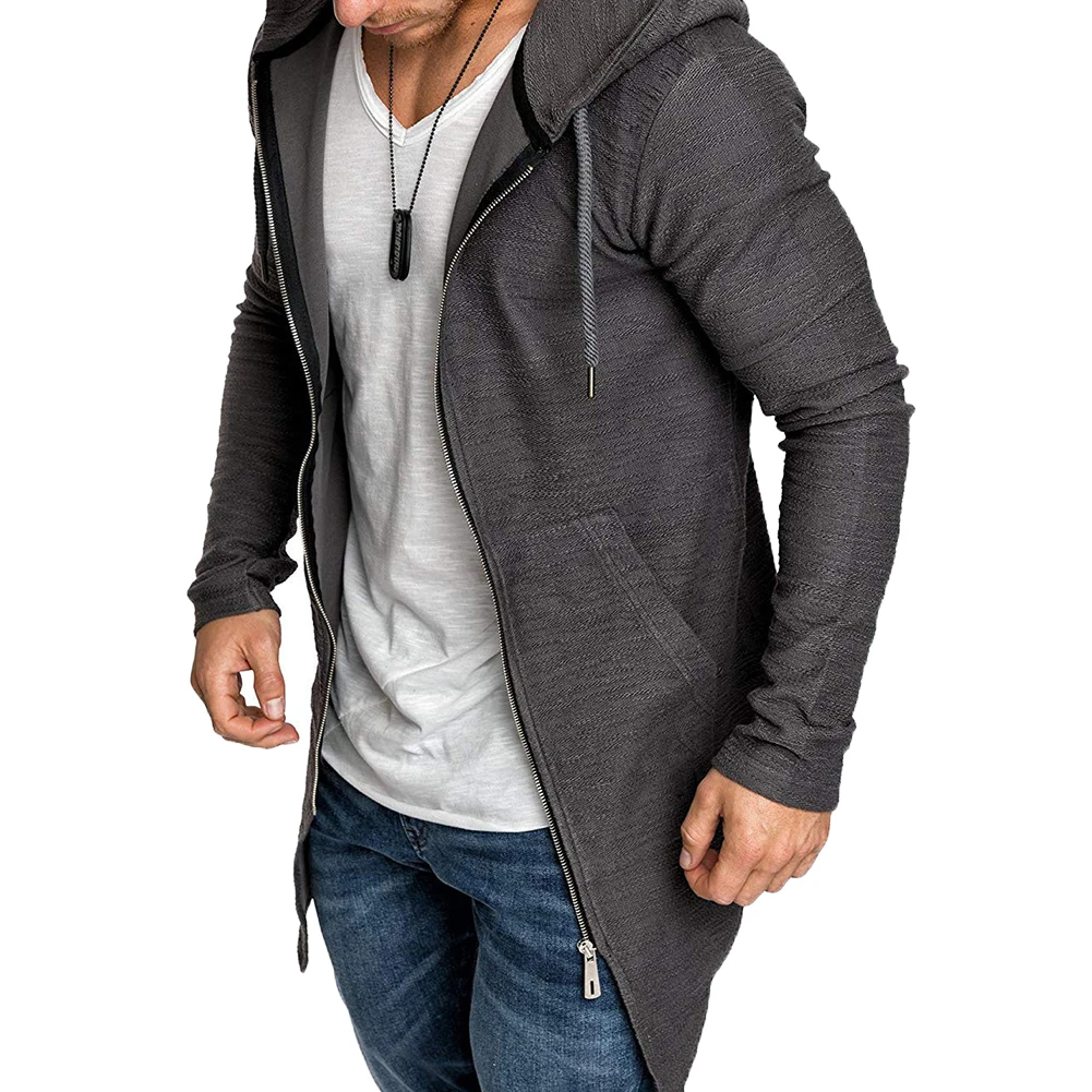 Мужская куртка из искусственной кожи на молнии с воротником-стойкой короткая