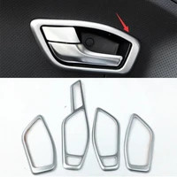 abs chrome for land rover range rover evoque 2012 car inner door protector handle bowl frame cover trim car styling accessories
