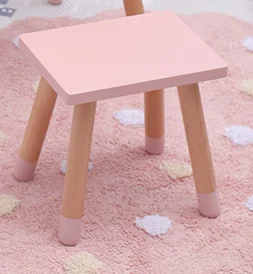 1. chair 32x26x28cm Стол для учебы детская комната Детский игровой стол и стул из цельного дерева детский стол и стул детская мебель обеденный стол - Цвет: 1. chair 32x26x28cm