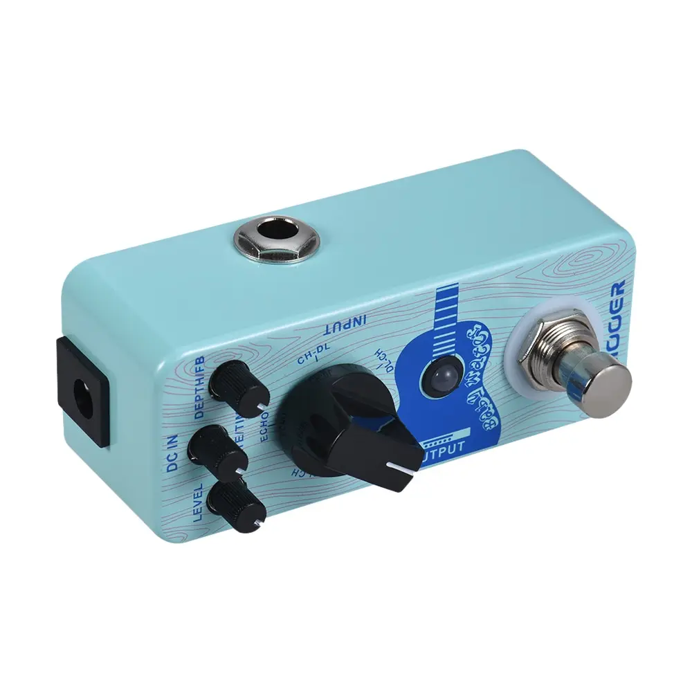 MOOER детская водная Акустическая гитара задержка и хор Эффект педали настоящий