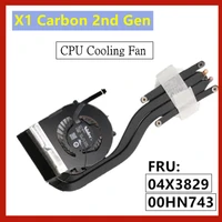 applicable to lenovo thinkpad x1 carbon 2nd 3rd gen cpu cooling fan heatsink cooler fru 04x3829 00hn743