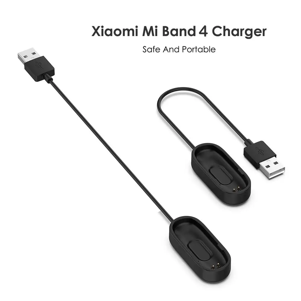 USB зарядные устройства для Xiaomi Mi Band 4 зарядное устройство смарт Браслет зарядный