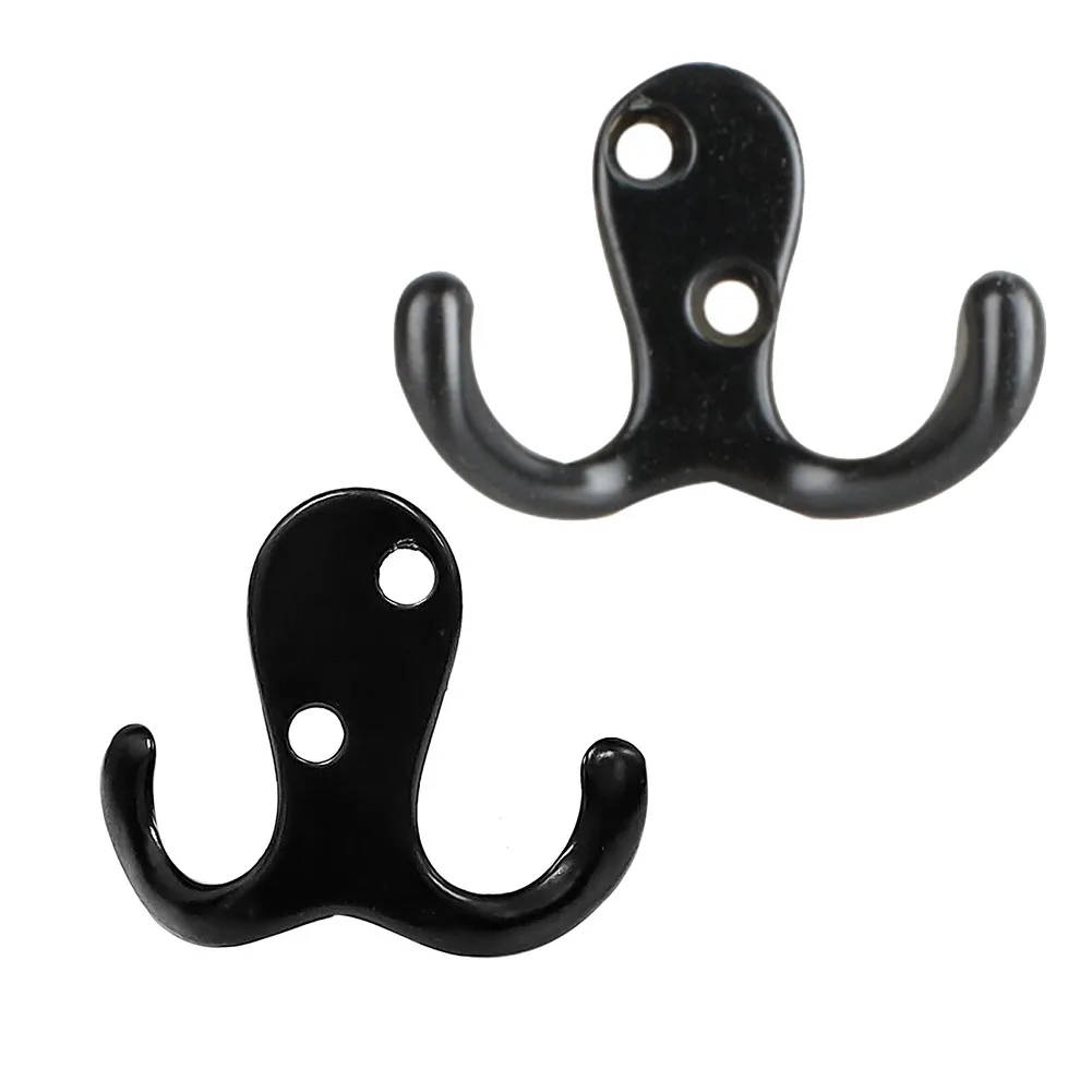 

4 Pcs Hooks Rack With Screw Coat Hooks Twin Robe Door Dress Bathroom Hanger Vintage Hangers Hook With Screws Coat Hook