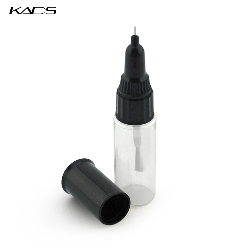 Kads 10 шт./компл. 7 мл прозрачная пластиковая пустой nail art pen для nail art pen лак для ногтей лак для ногтей бутылки