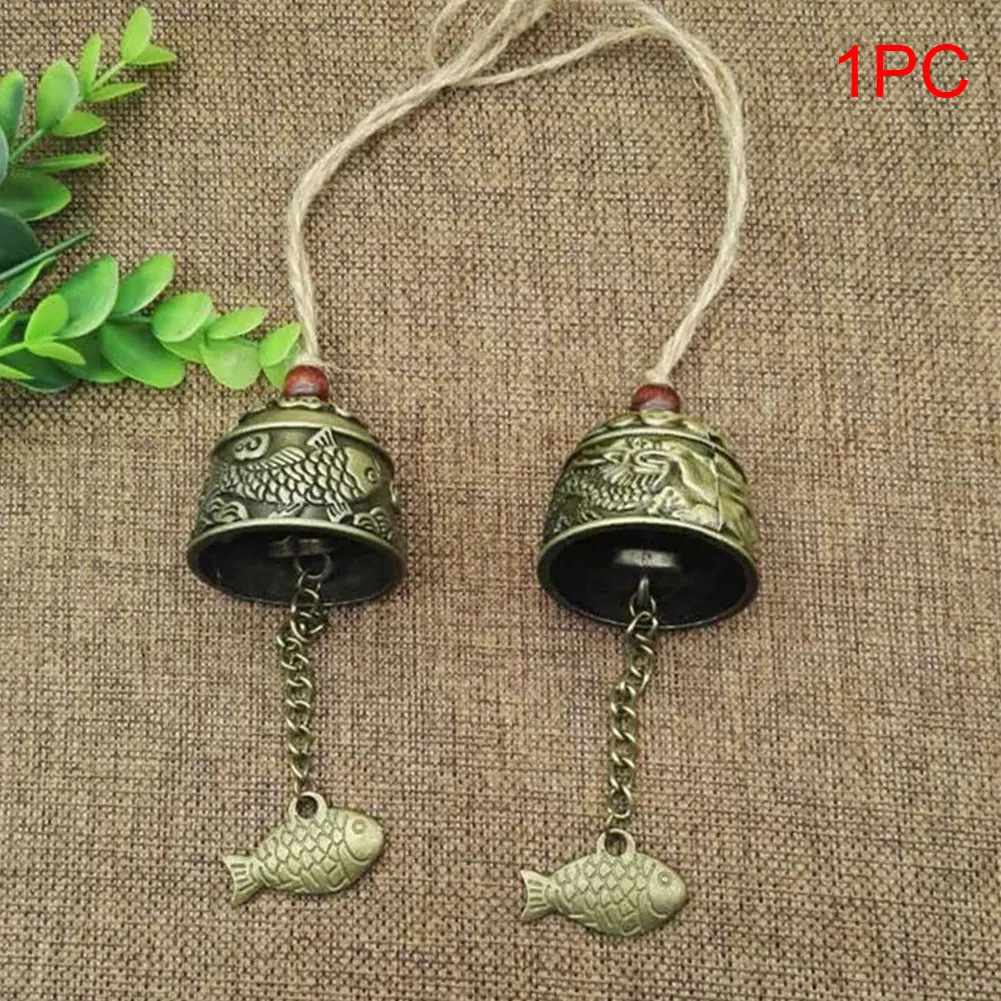 Подвеска-колокольчик для дома ручная работа античная удача колокольчик фэн-шуй