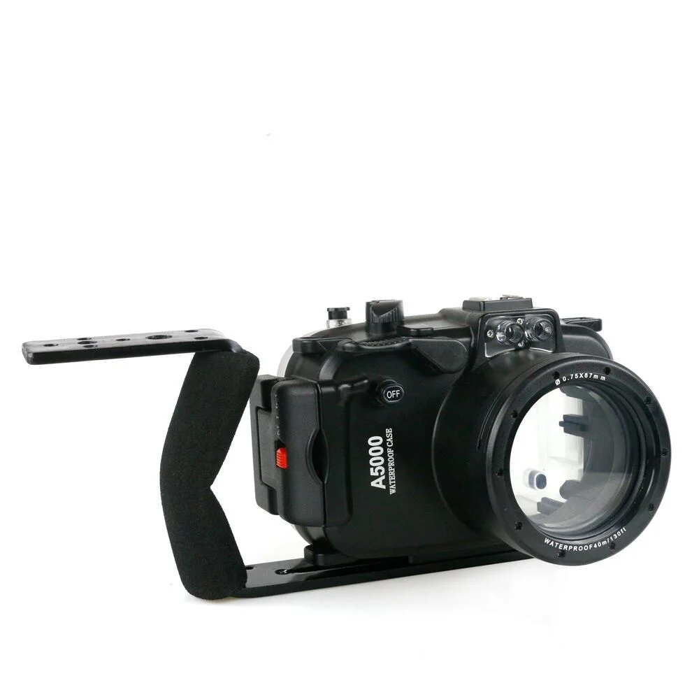 Водонепроницаемый чехол для подводной Камеры Sony A5000 40 м 130 футов 16 50 мм