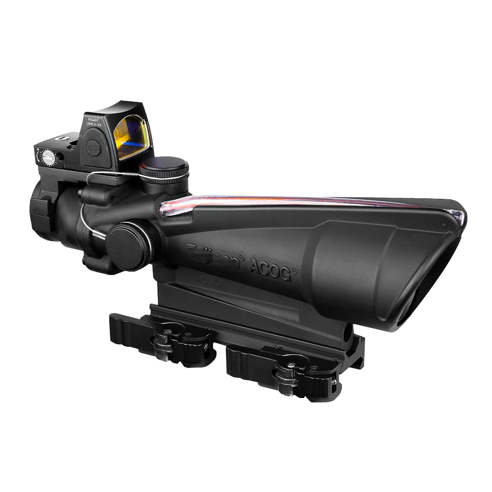 Охотничий Оптический Прицел ACOG 3 5x35 оптический прицел из настоящего Красного